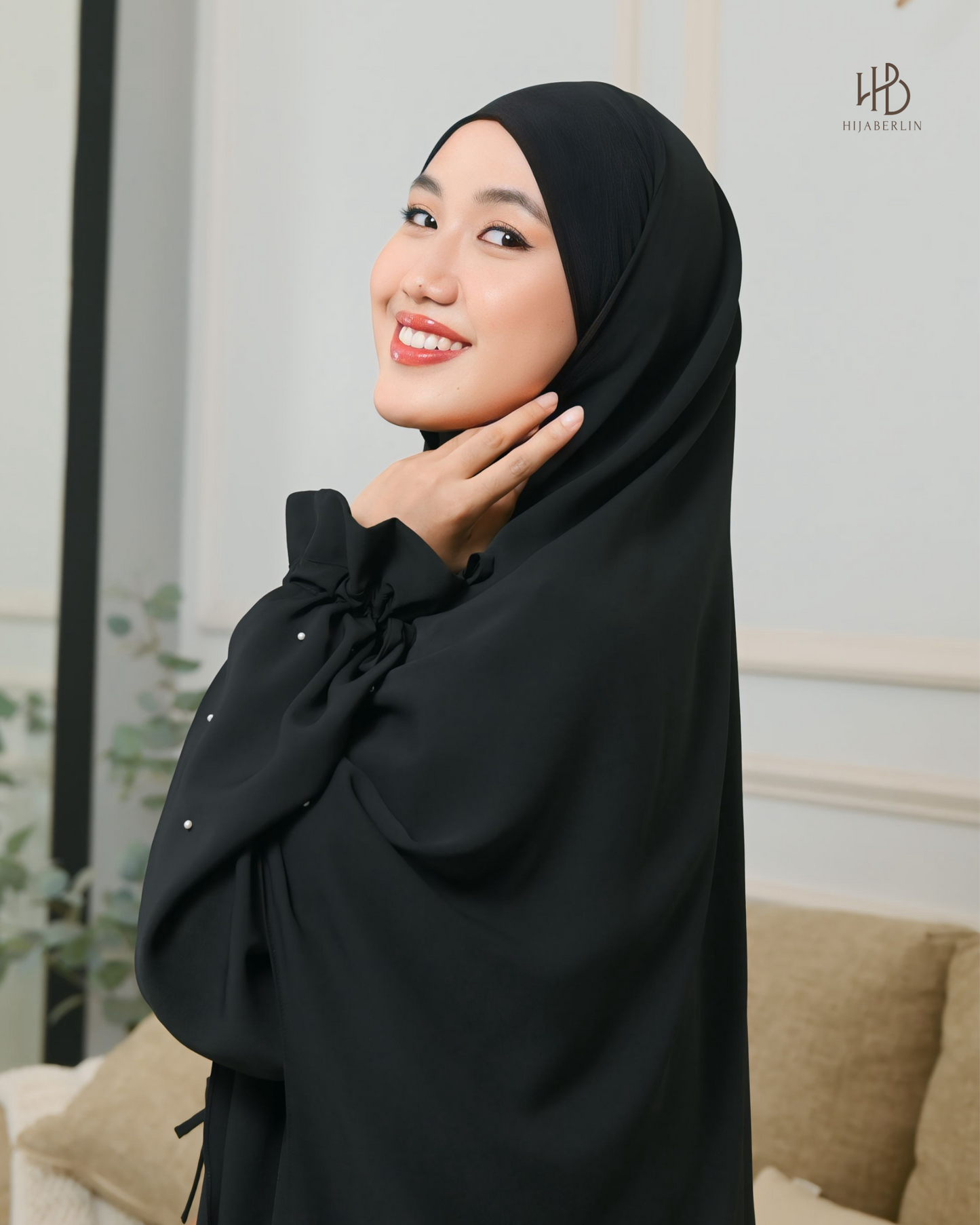 Khaula Dress Black - Hijaberlin