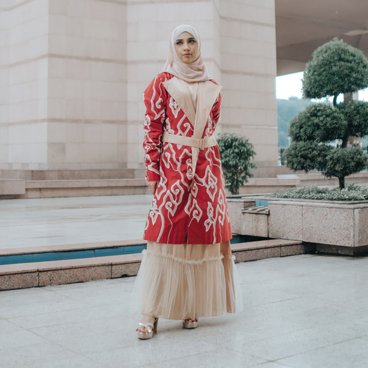 HIJABERLIN X BT BATIK TRUSMI : SRIKANDI COLLECTION - HAYATI DRESS