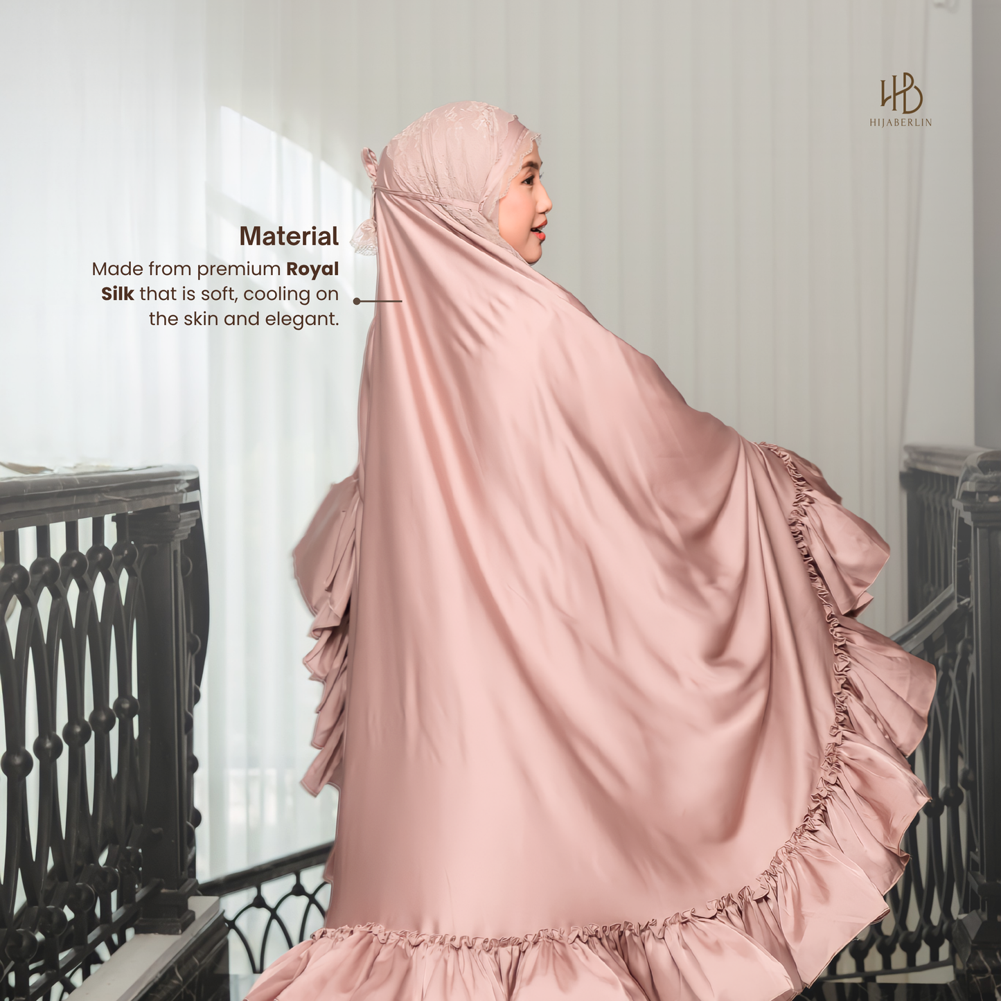 Ghaashiya Prayer Set - Mauve