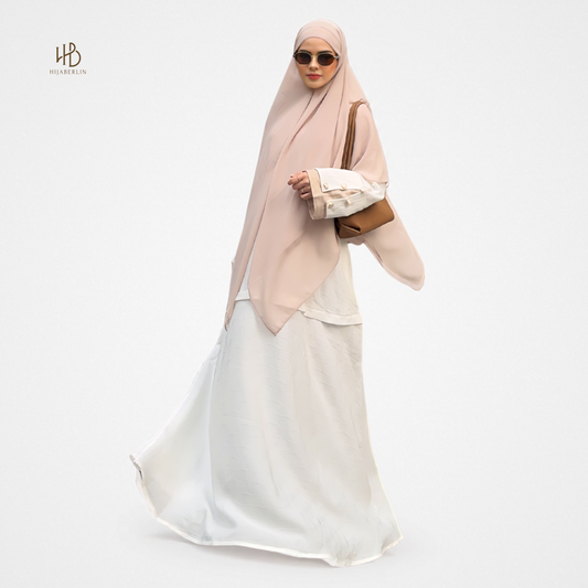 Laila Abaya - White Stone