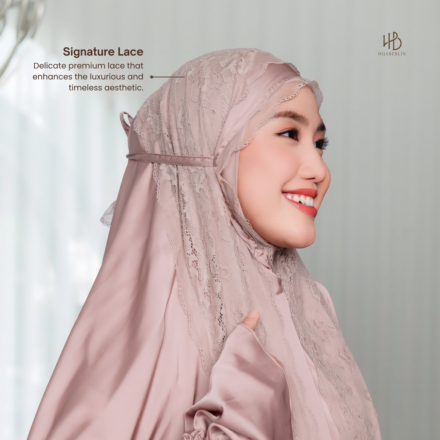 Ghaashiya Prayer Set - Mauve