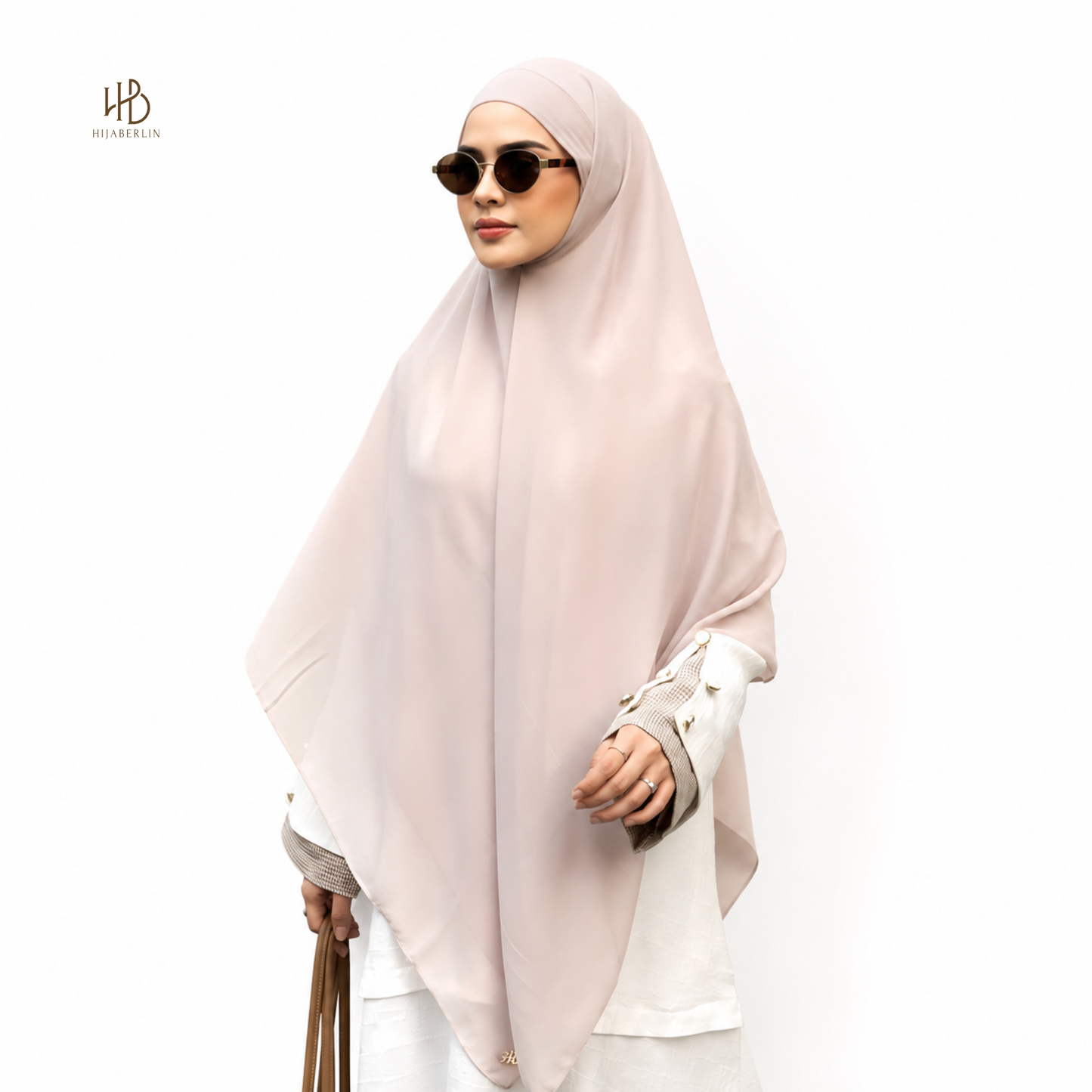 Laila Abaya - White Stone