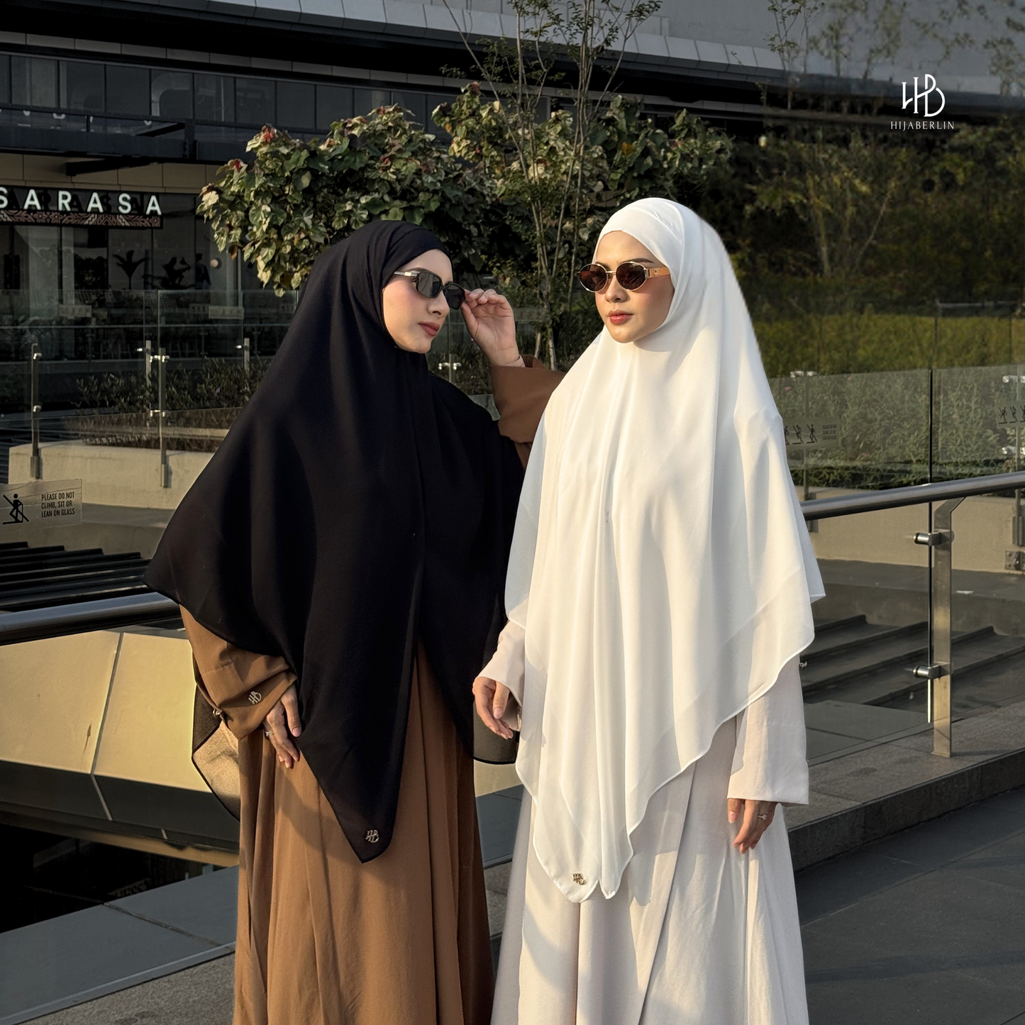 Shafa Khimar - Black