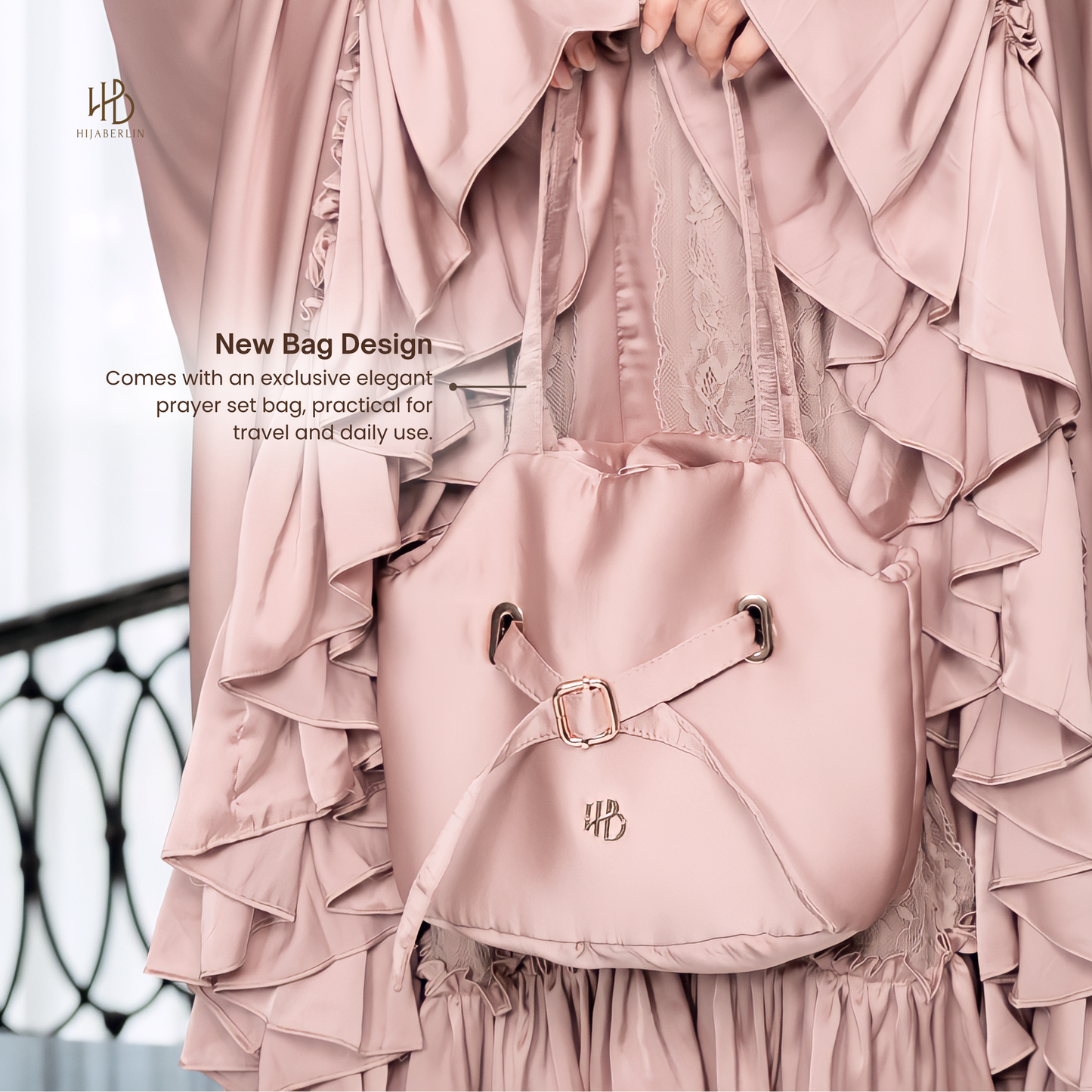 Ghaashiya Prayer Set - Mauve