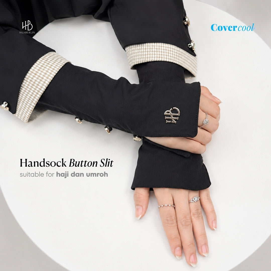 Handsock Button Slit - Hijaberlin