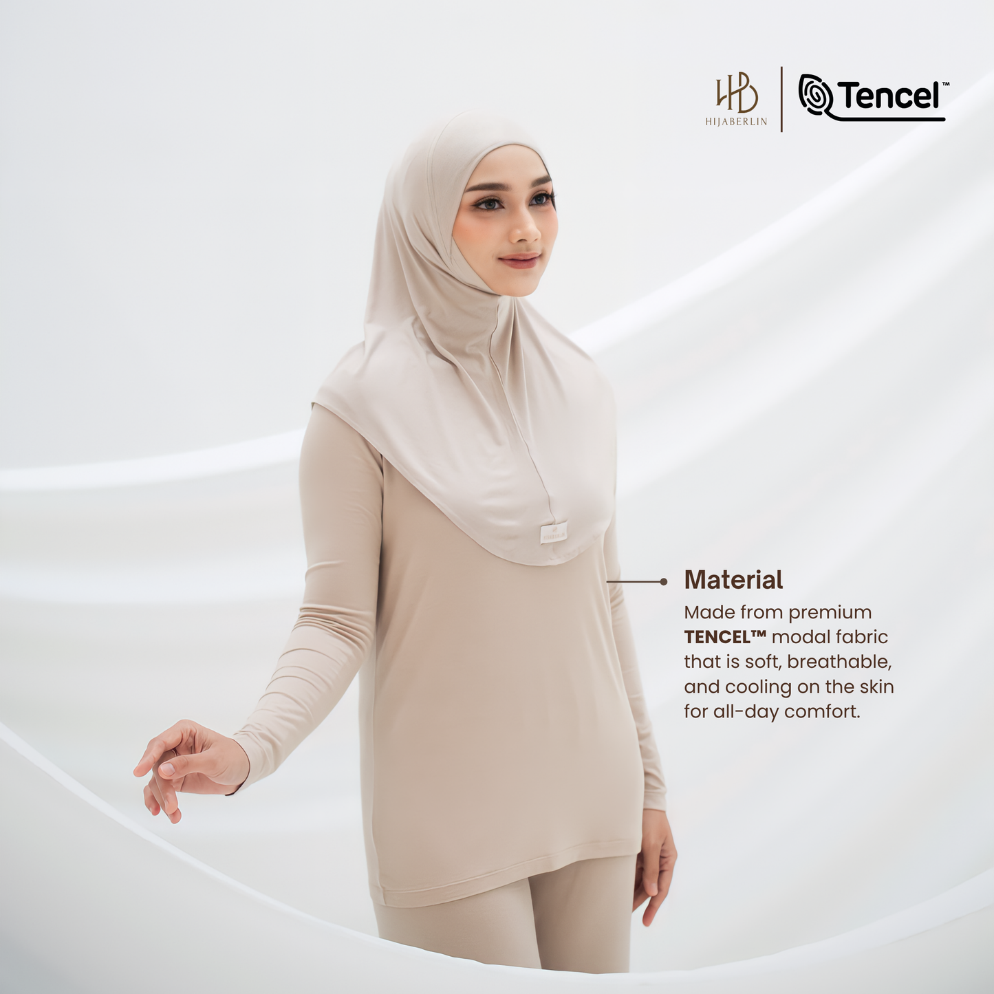 Inner Top Longsleeve TENCEL™ - Hijaberlin