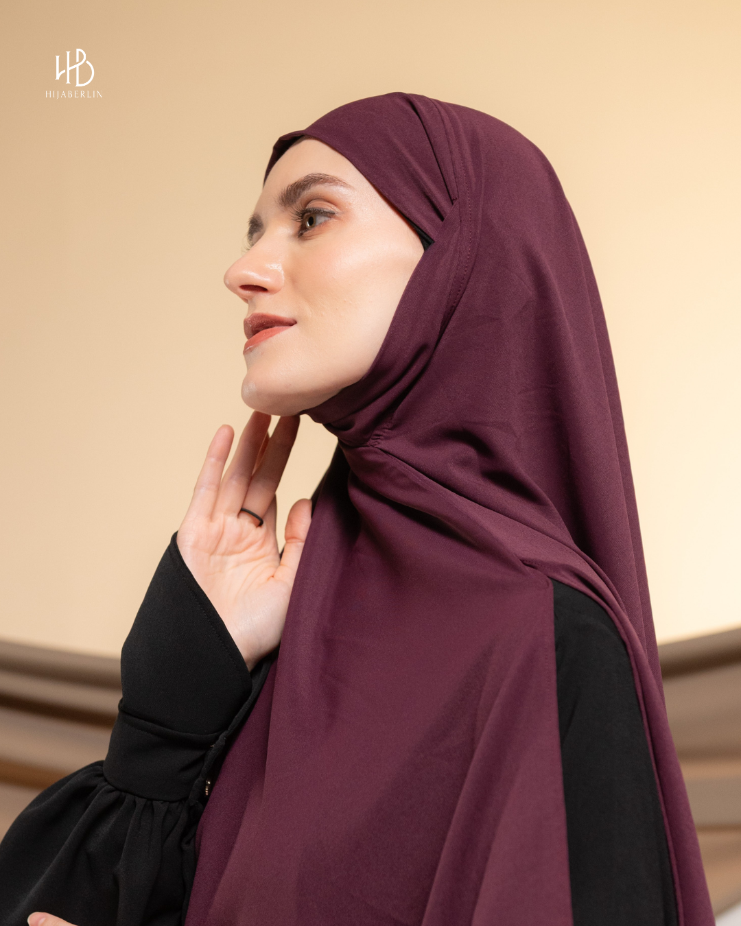 Salimar Khimar Burgundy - Hijaberlin