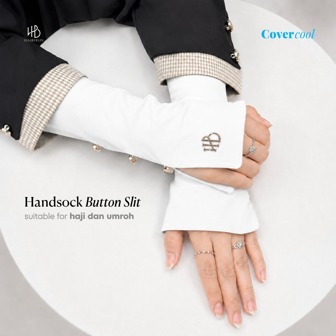 Handsock Button Slit - Hijaberlin