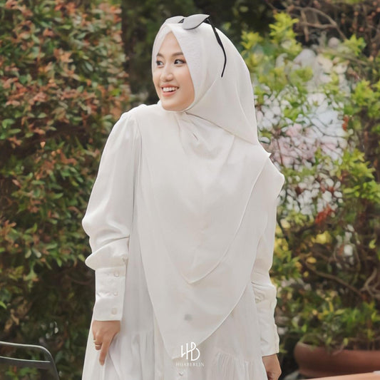 Lashira Dress Hijaberlin - White