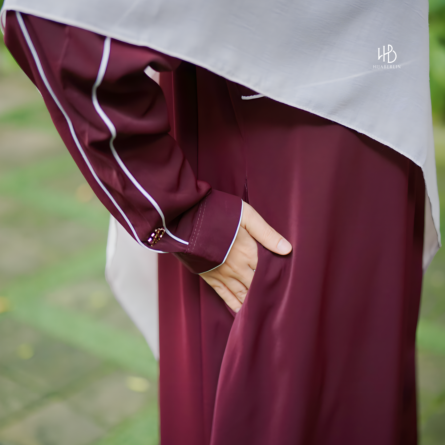 Hanifa Dress - Burgundy