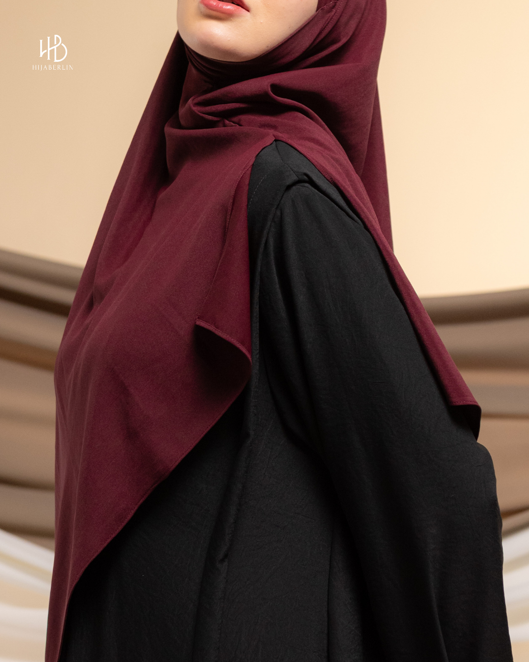 Salimar Khimar Dark Maroon - Hijaberlin