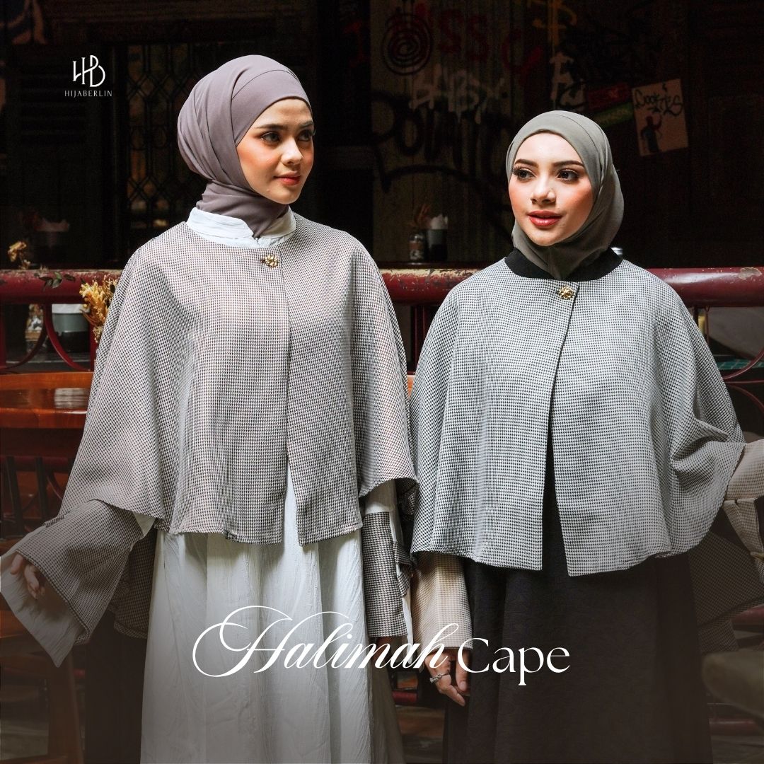 Halimah Cape - Black