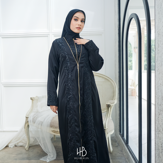 Khanza Dress Black - Hijaberlin