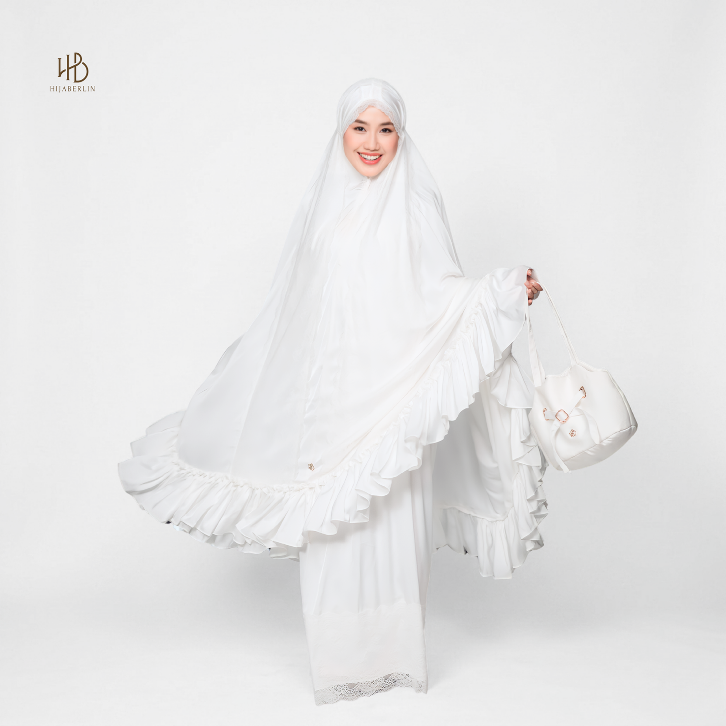 Ghaashiya Prayer Set - Broken White
