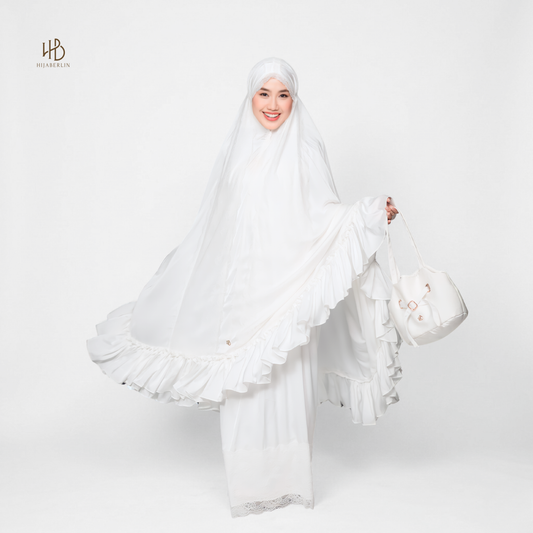 Ghaashiya Prayer Set - Broken White