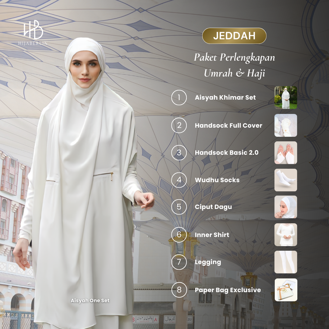 [SPECIAL UMRAH BUNDLING] Jeddah Set Umroh Haji Bundling Aksesoris Premium Gift