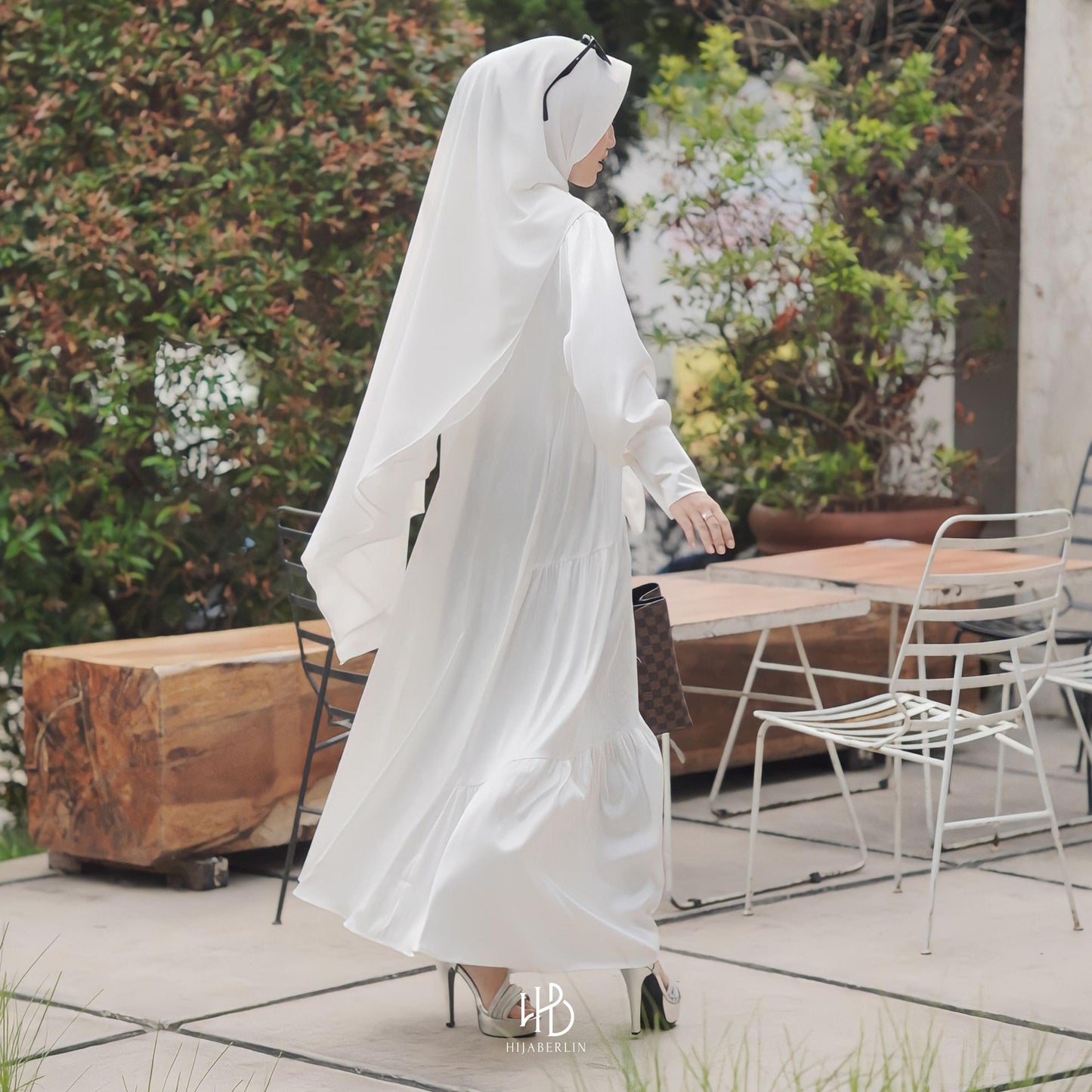 Lashira Dress Hijaberlin - White
