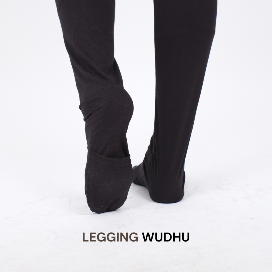 Legging Wudhu Premium I Celana Wanita Umroh - Hijaberlin