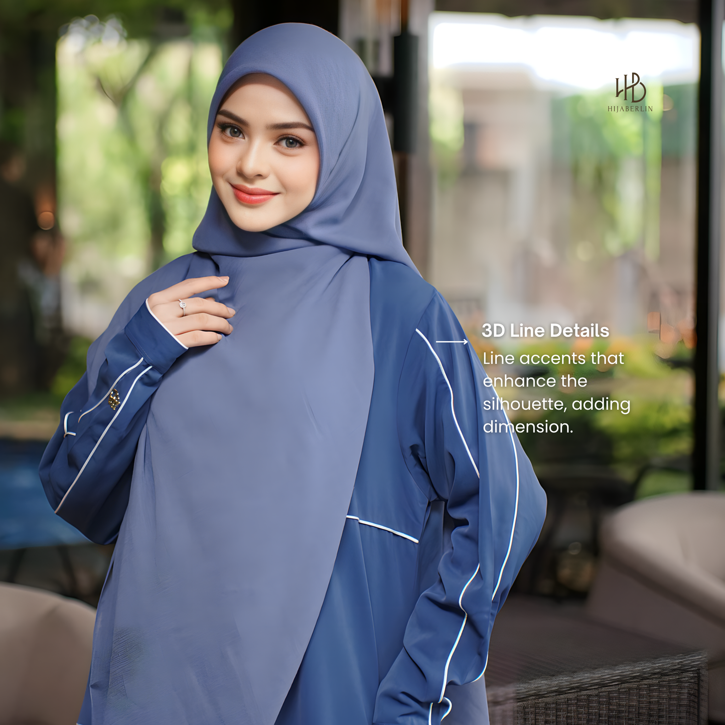 Hanifa Dress - Burgundy