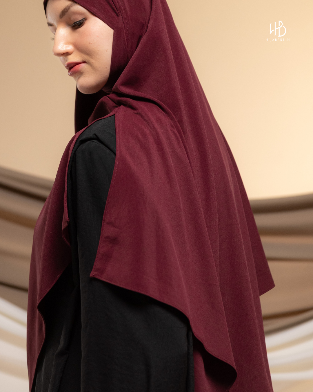 Salimar Khimar Dark Maroon - Hijaberlin