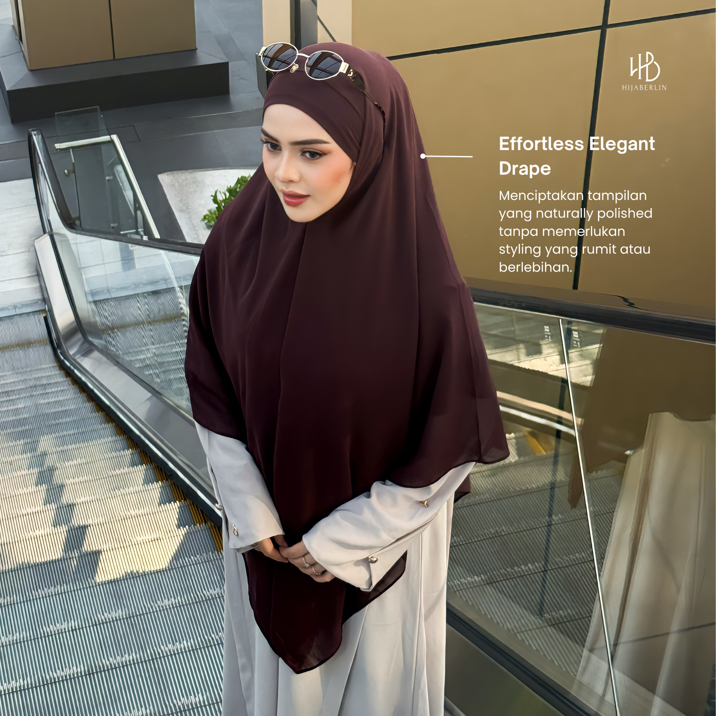 Shafa Khimar - Amber
