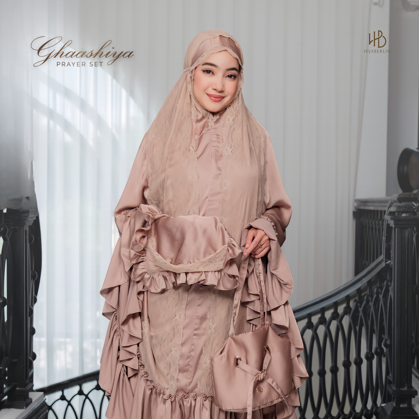 Ghaashiya Prayer Set - Brown