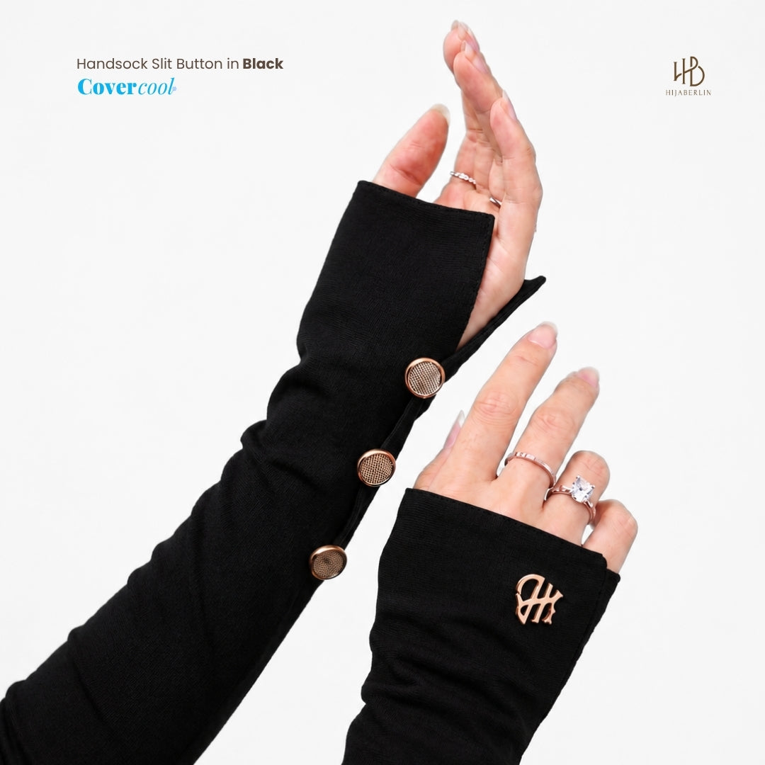 Handsock Button Slit - Hijaberlin