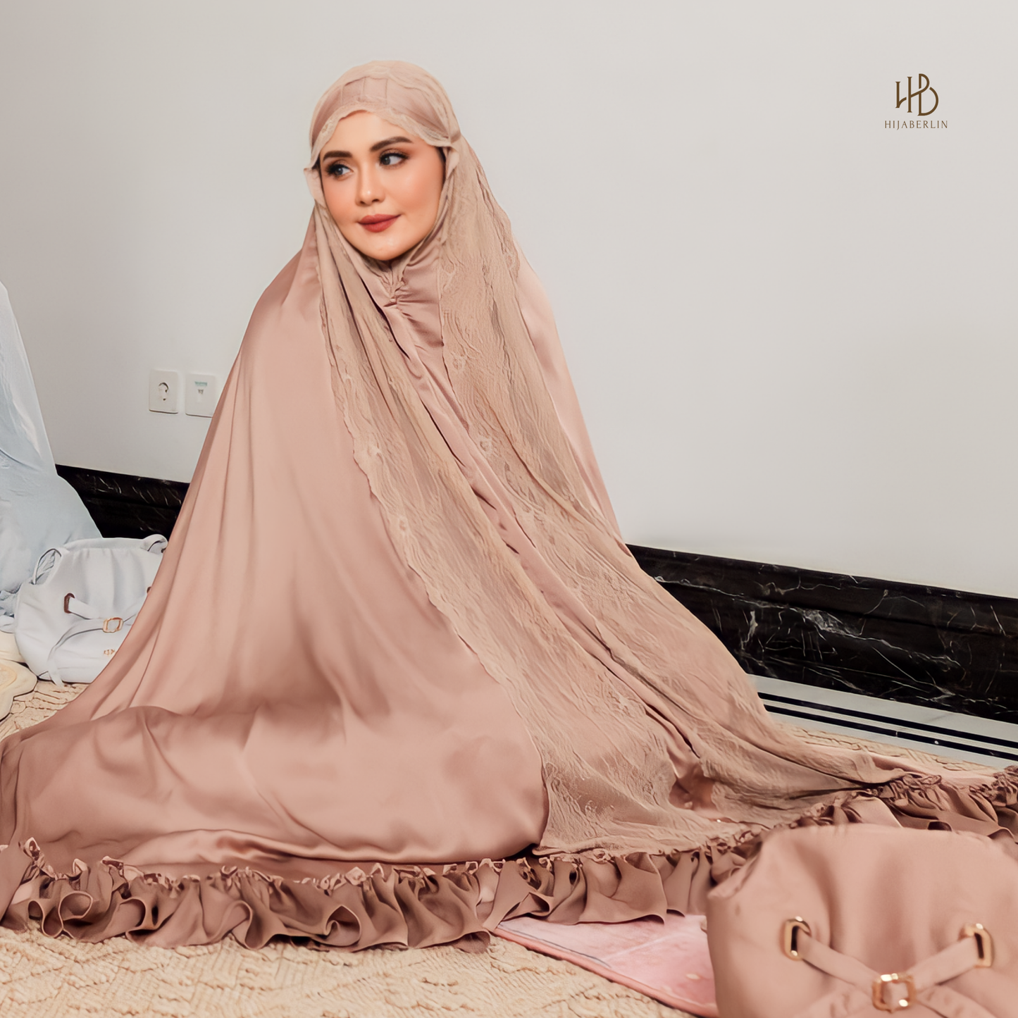Ghaashiya Prayer Set - Brown