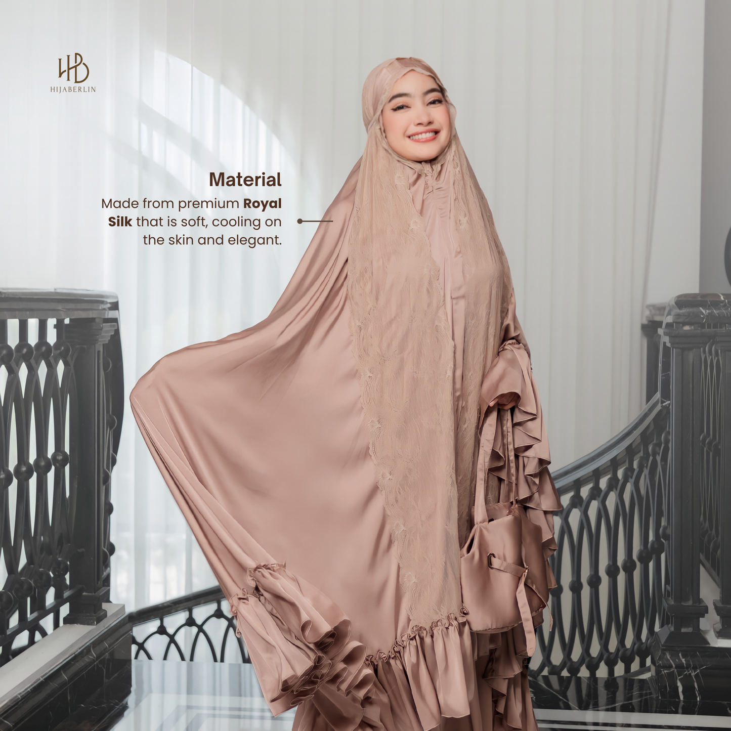 Ghaashiya Prayer Set - Brown