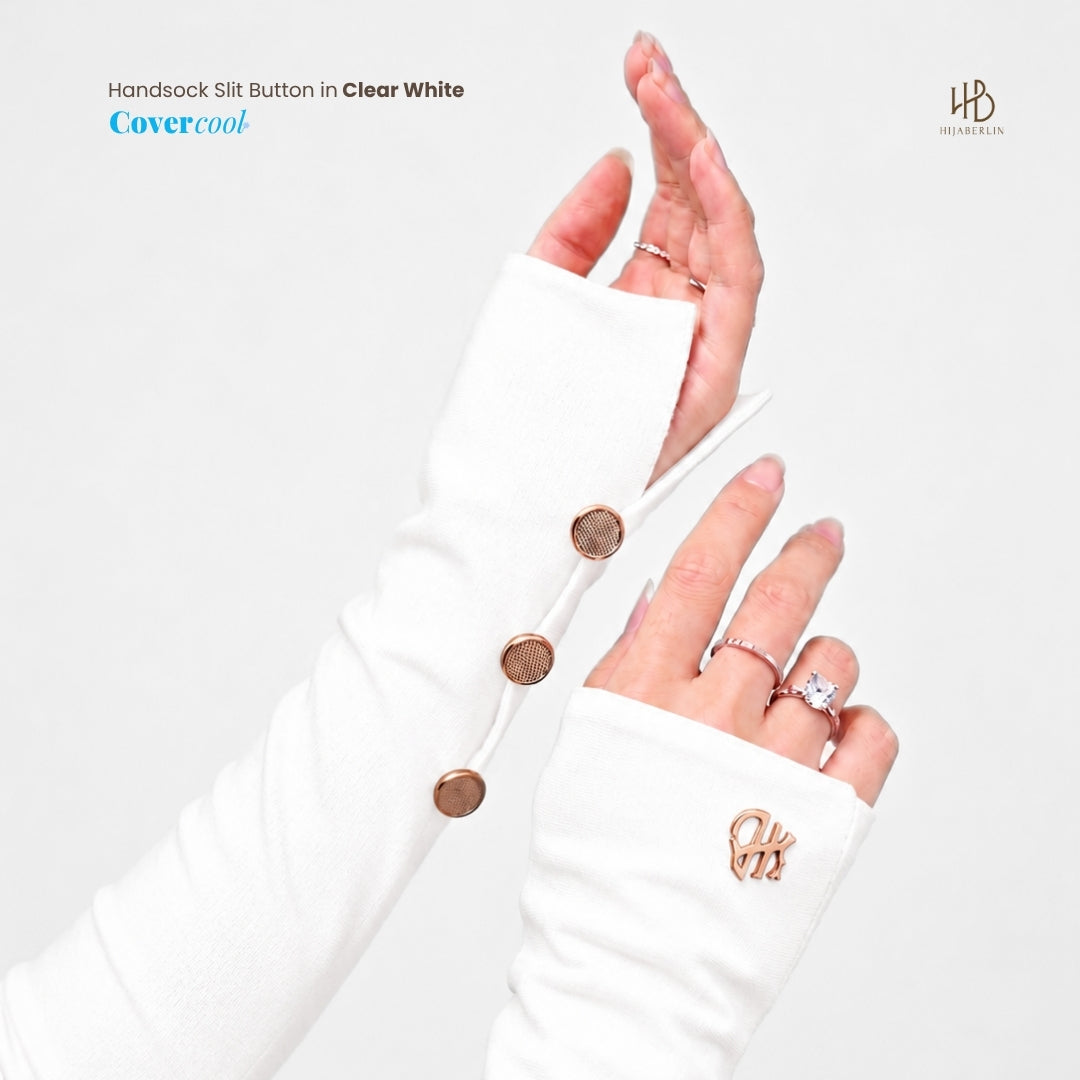 Handsock Button Slit - Hijaberlin