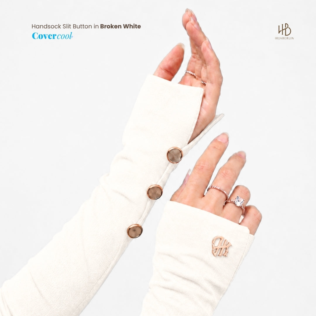 Handsock Button Slit - Hijaberlin