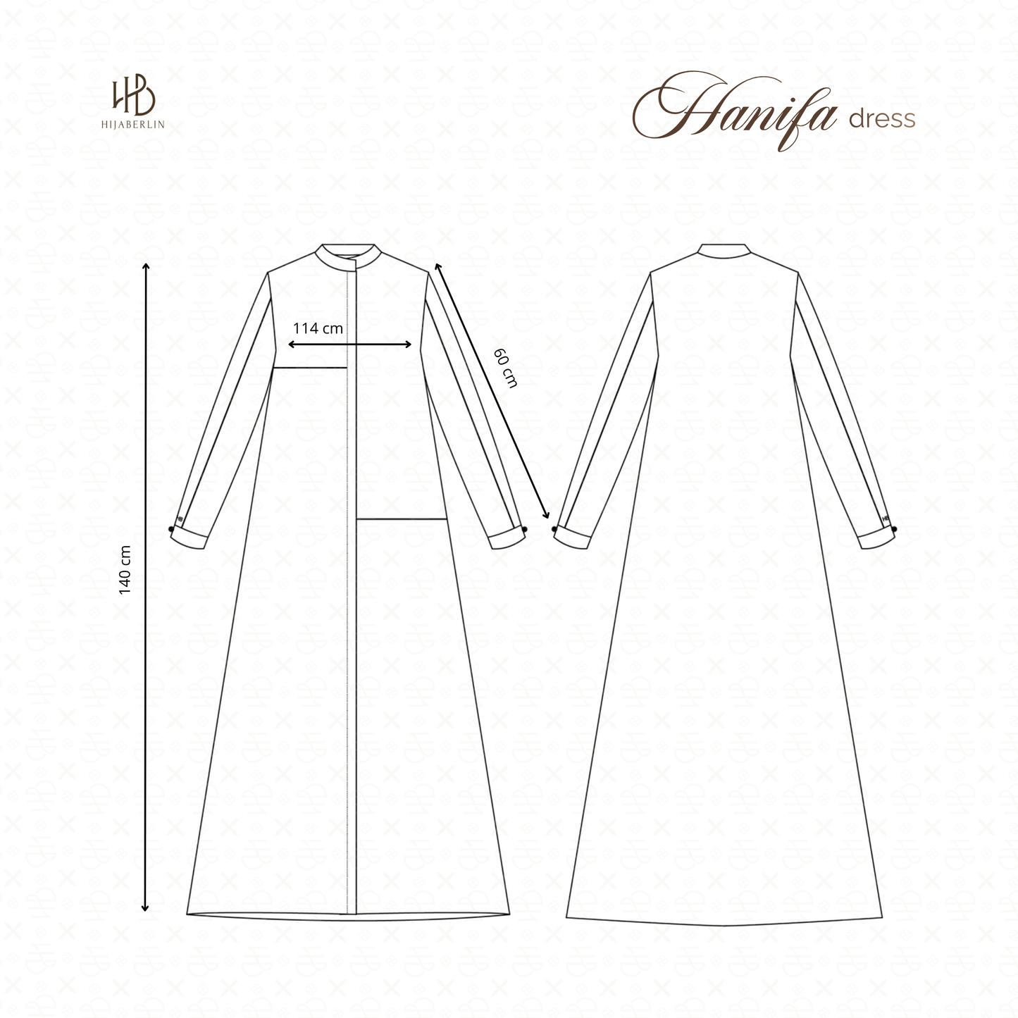 Hanifa Dress - Royal Blue