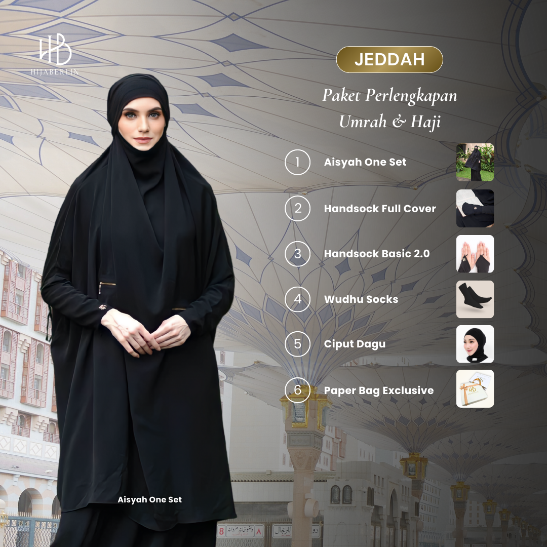[SPECIAL UMRAH BUNDLING] Jeddah Set Umroh Haji Bundling Aksesoris Premium Gift