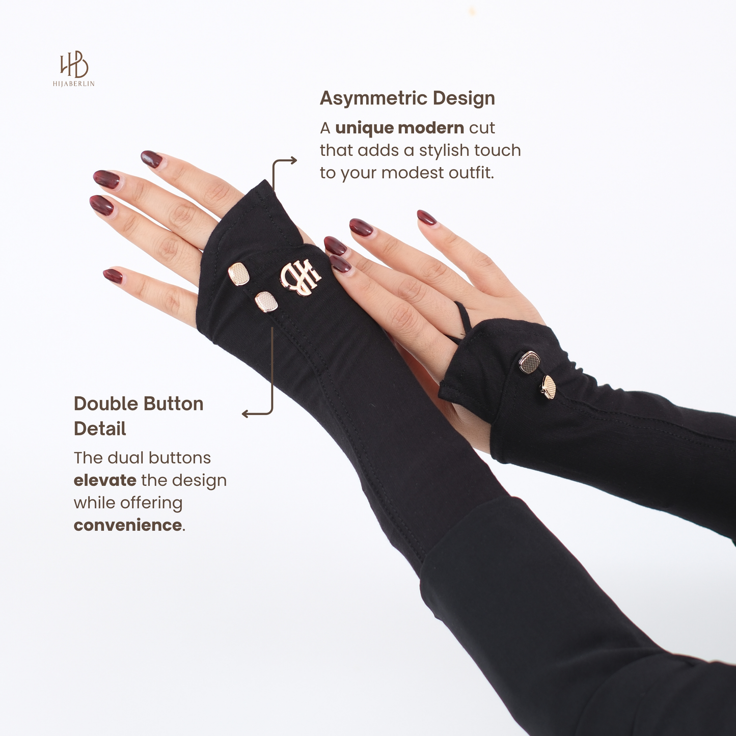 Handsock Ring Button - Hijaberlin