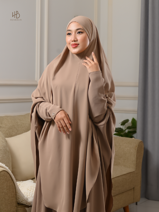 Halwa Khimar Wood - Hijaberlin