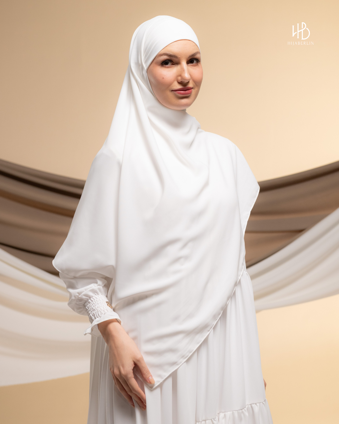 Salimar Khimar Off White - Hijaberlin
