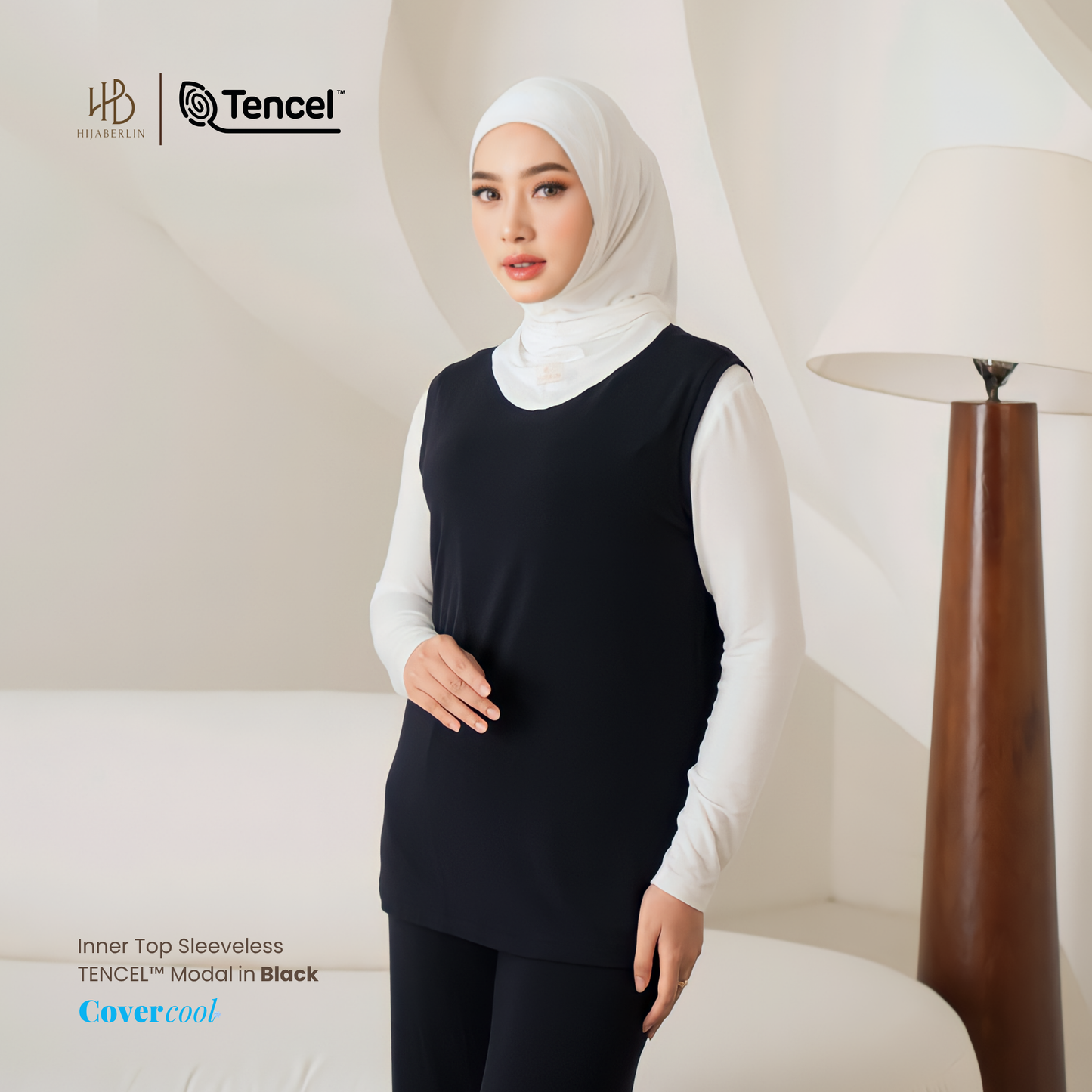 Inner Top Sleeveless TENCEL™ - Hijaberlin