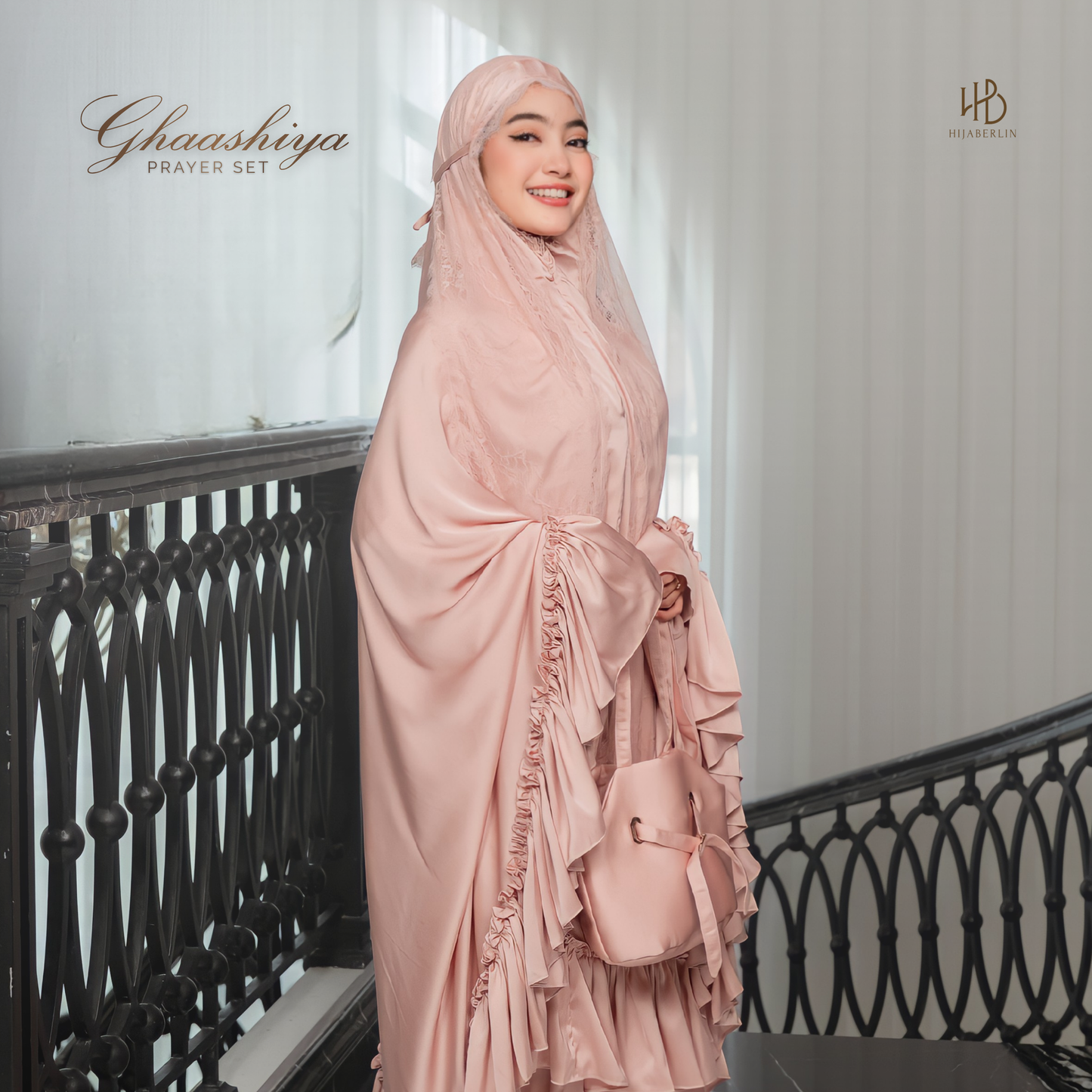 Ghaashiya Prayer Set - Rose