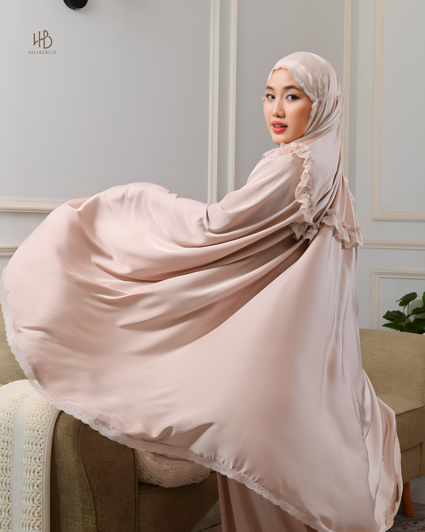 Faiza Prayer Set Nude - Hijaberlin