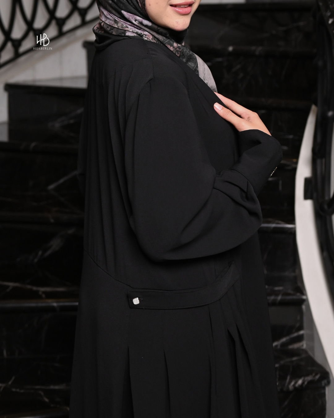 Ghumaisha Outer Dress - Black