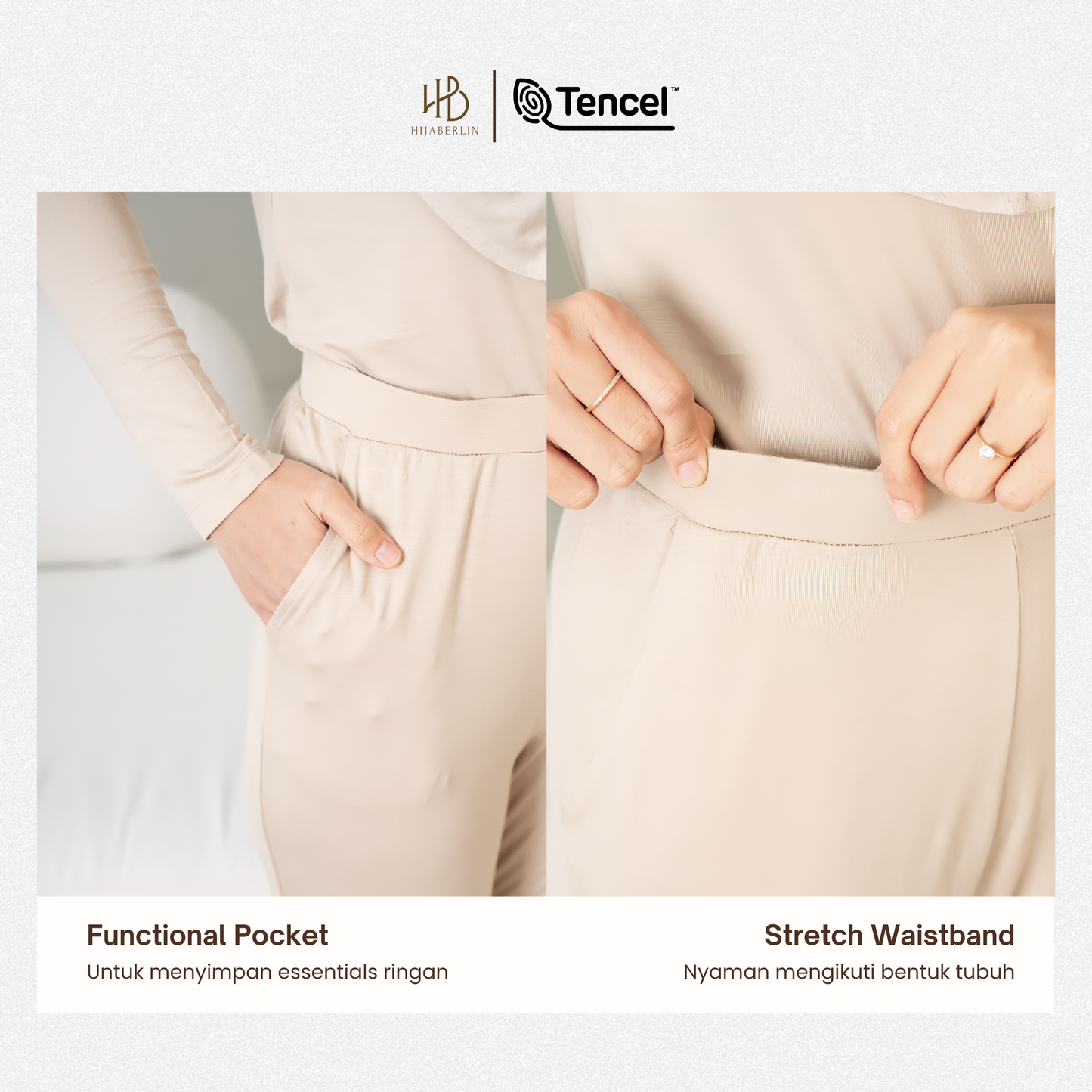 Legging Wudhu TENCEL™ - Hijaberlin