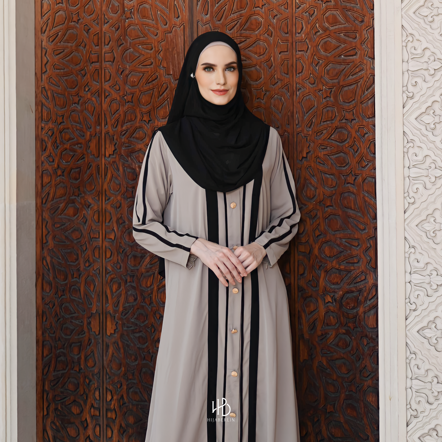 Fatimah Abaya Set Hijaberlin - Desert