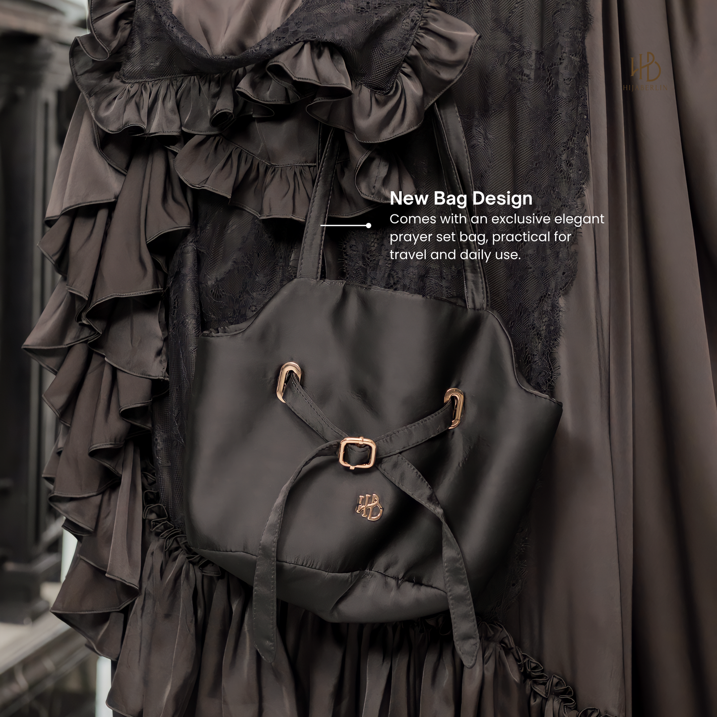 Ghaashiya Prayer Set - Black