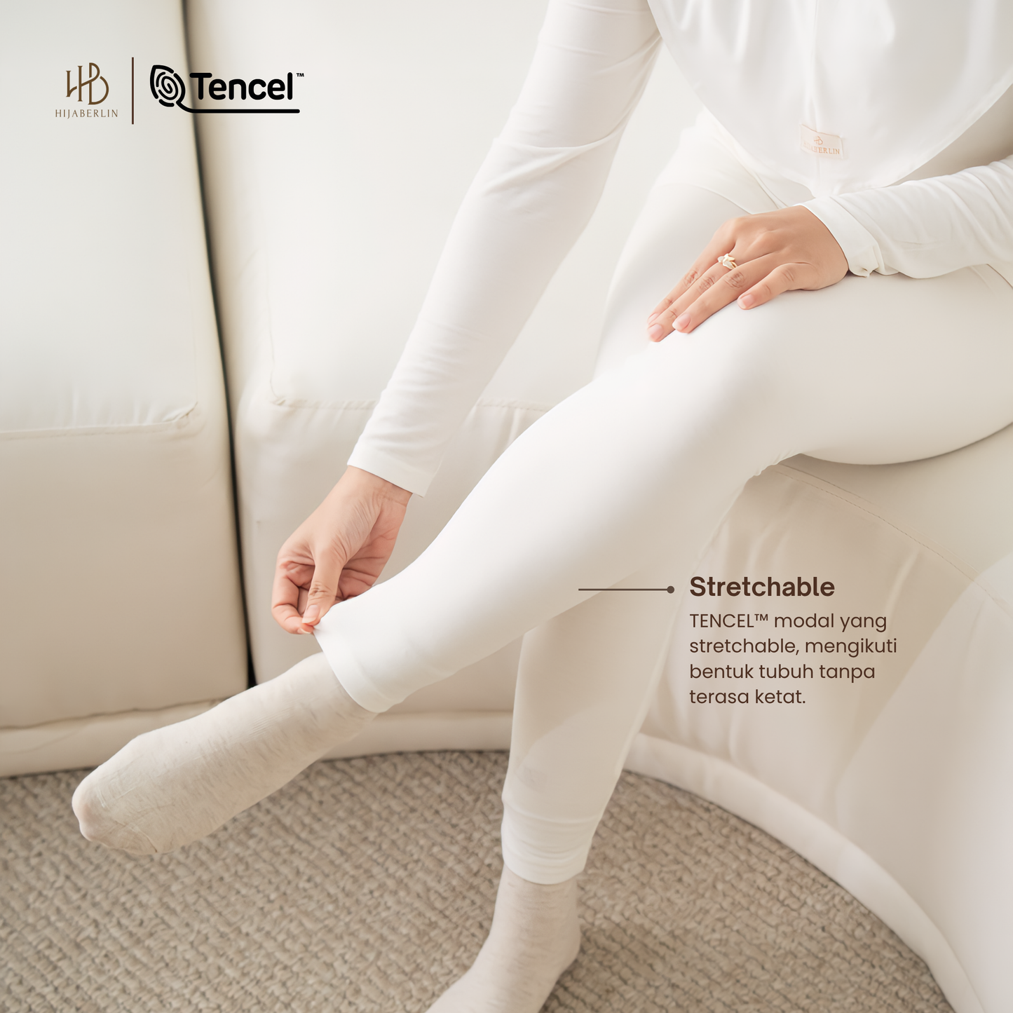 Legging Basic Highwaist TENCEL™ - Hijaberlin