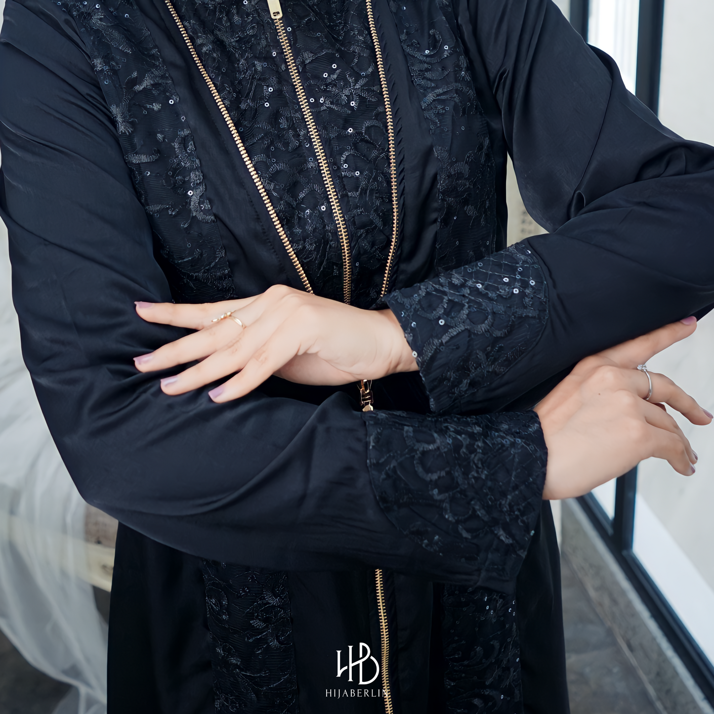 Khanza Dress Black - Hijaberlin