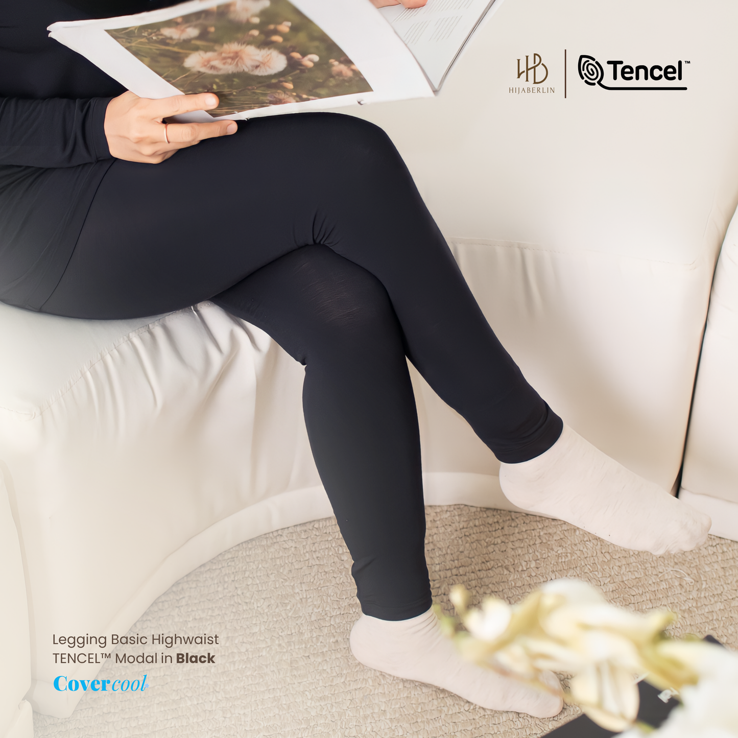 Legging Basic Highwaist TENCEL™ - Hijaberlin