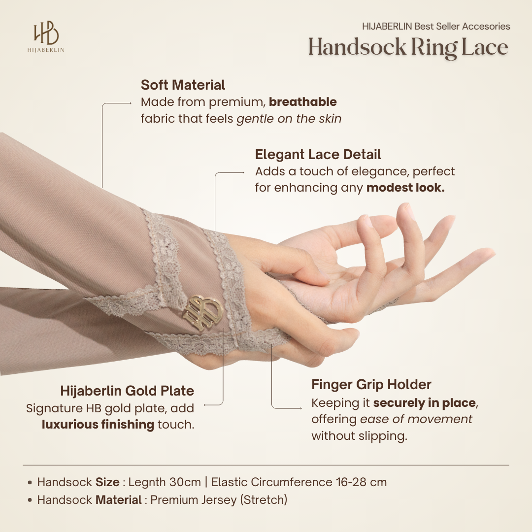 Handsock Ring Lace - Hijaberlin