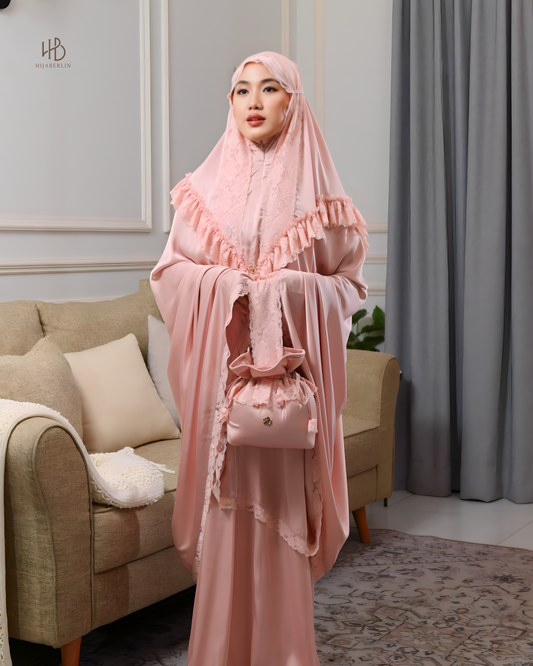 Faiza Prayer Set Rose - Hijaberlin