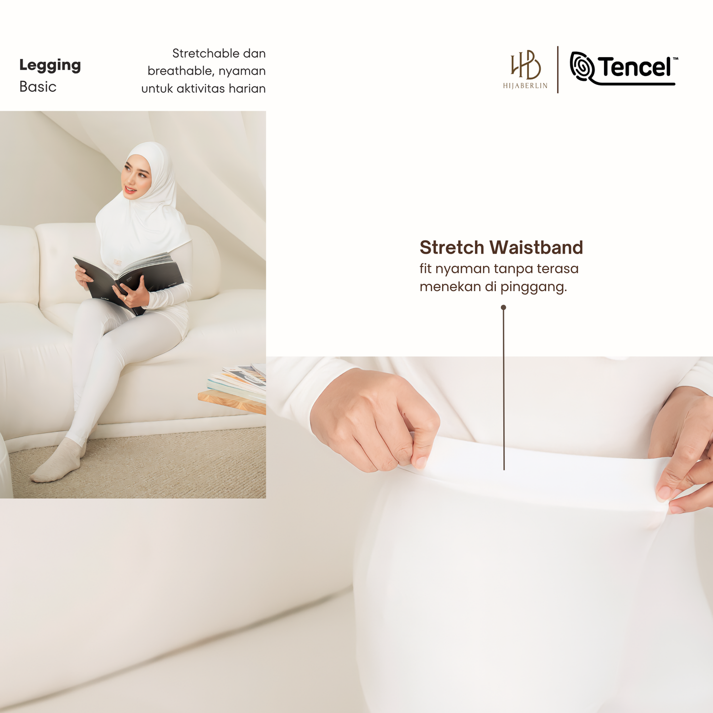 Legging Basic TENCEL™ - Hijaberlin