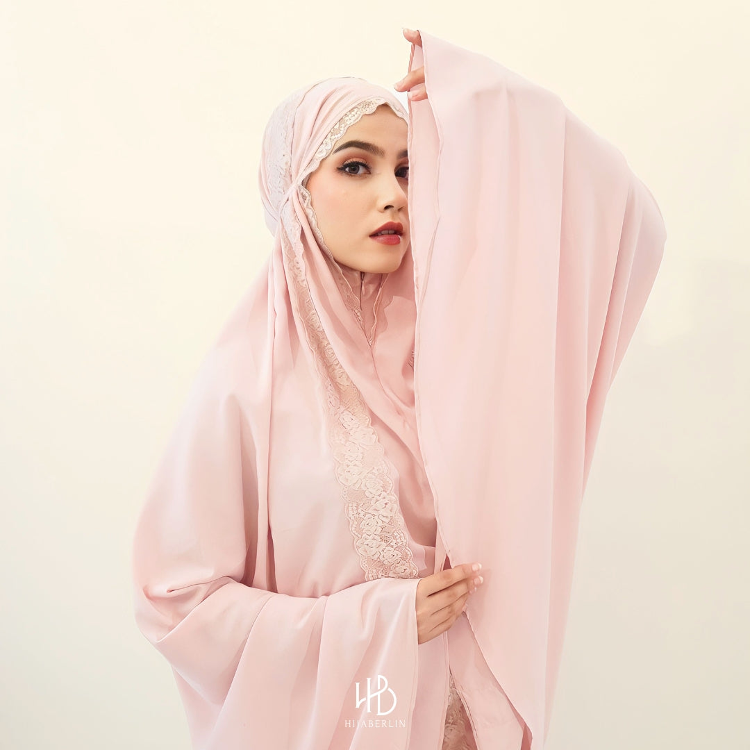 Safar Prayer Set Hijaberlin - Pink
